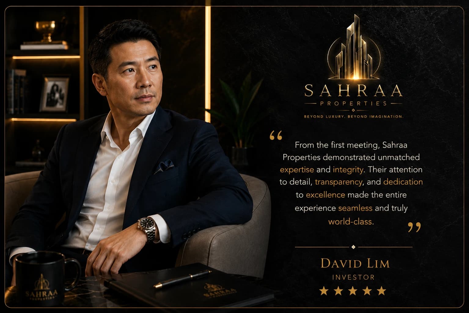 David Lim — client testimonial